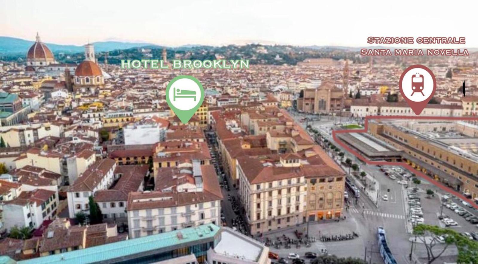 Hotel Brooklyn - Ex Hotel Lombardi Firenze Eksteriør billede